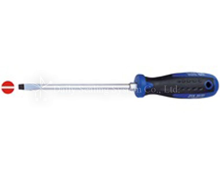 Slotted Screwdriver With Hexagon Bolster